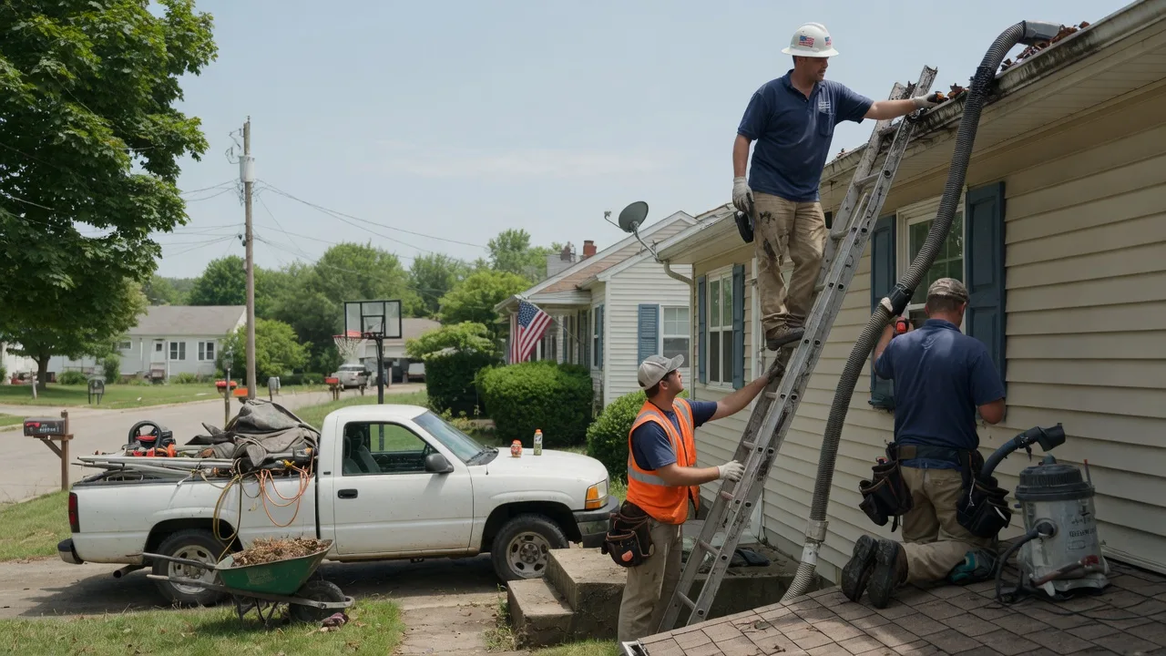 Gutter Installation in New Bavaria, OH near me